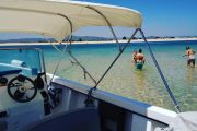 passeio de barco com as várias experiências na Ria Formosa